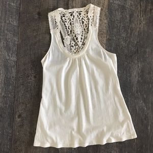 Banana Republic Crochet Racerback Top